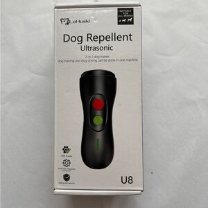 PetSafe Ultrasonic Dog Repellent 2-in-1 Dog Trainer All Breeds Rechargeable NIB